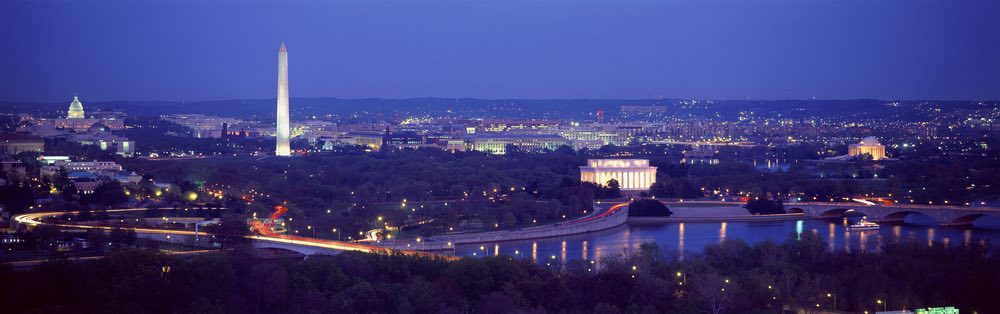 Uitzicht over Washington DC